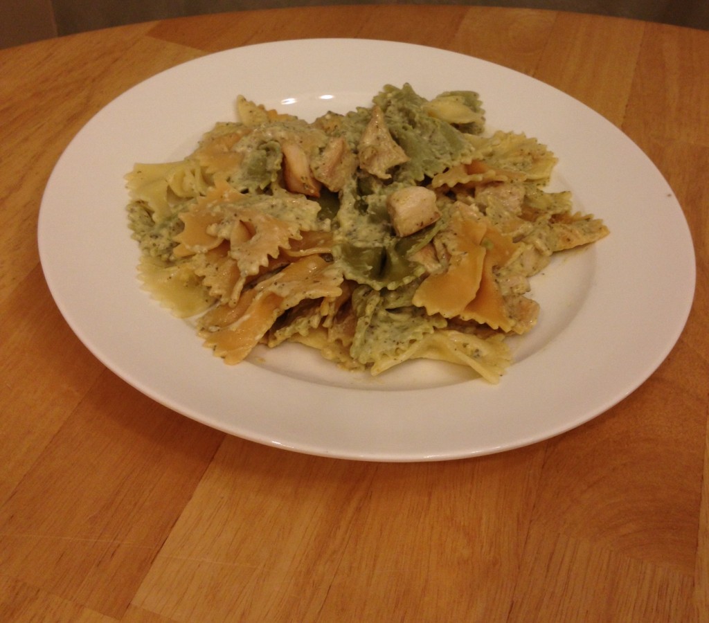 creamy chicken pesto 2