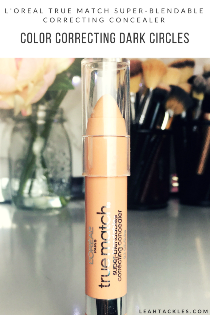 COLOR CORRECTING WITH L'OREAL TRUE MATCH CORRECTING CONCEALER | DRUGSTORE CONCEALER
