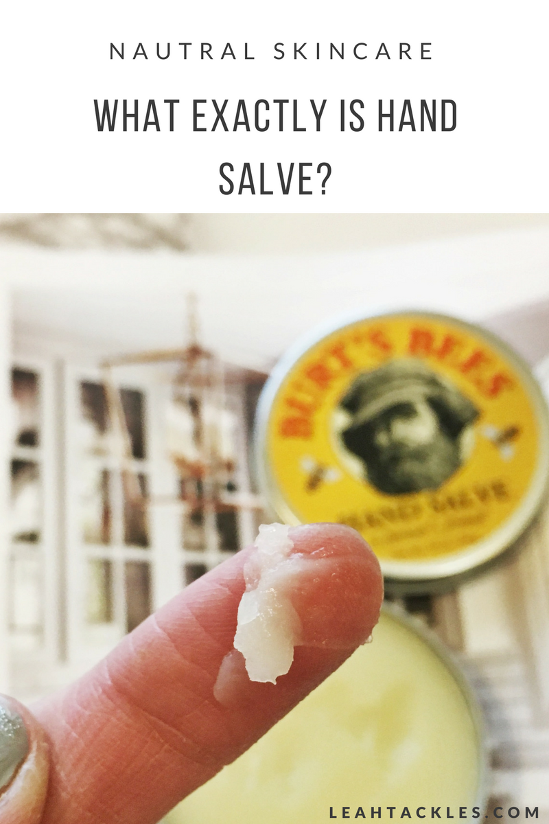 WHAT EXACTLY IS HAND SALVE? | HAND SALVE VS. HAND CREAM