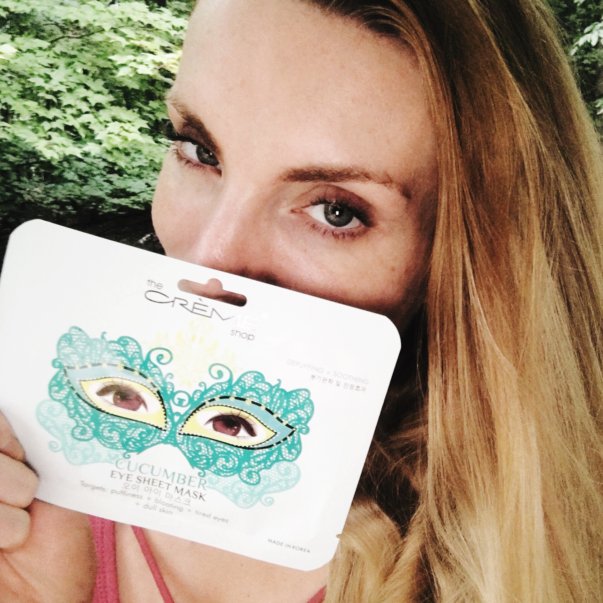 The Creme Shop Cucumber Face Mask | The Best Eye Mask For Dull Puffy Eyes
