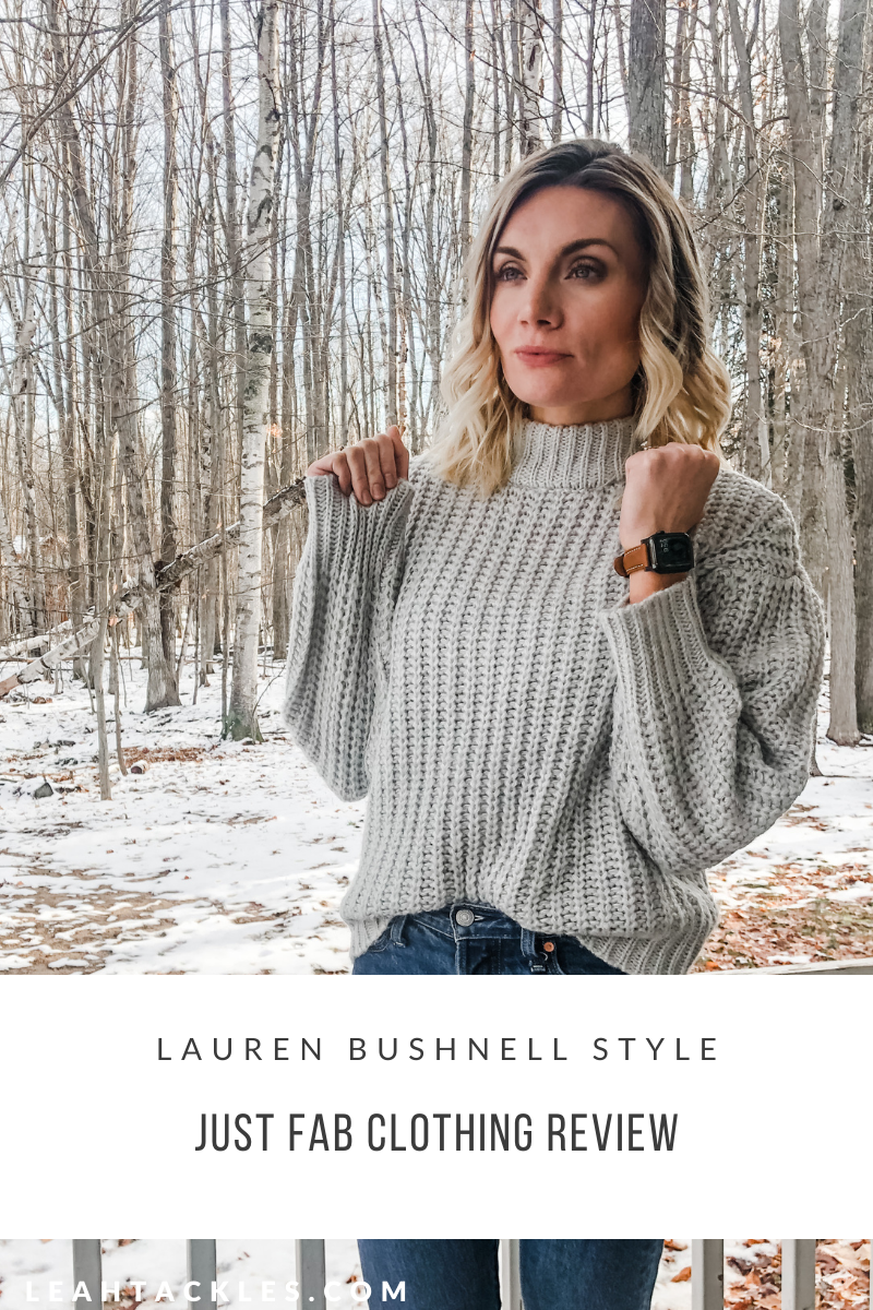LAUREN BUSHNELL STYLE | JUST FAB CLOTHING REVIEW